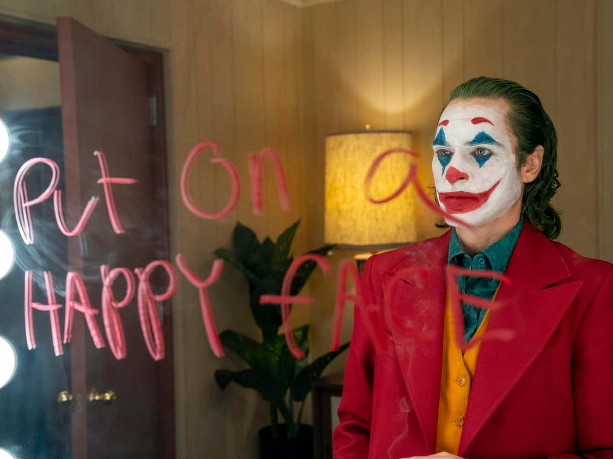 Joaquin Phoenix kama Joker wa DC Picha ya Ukuta