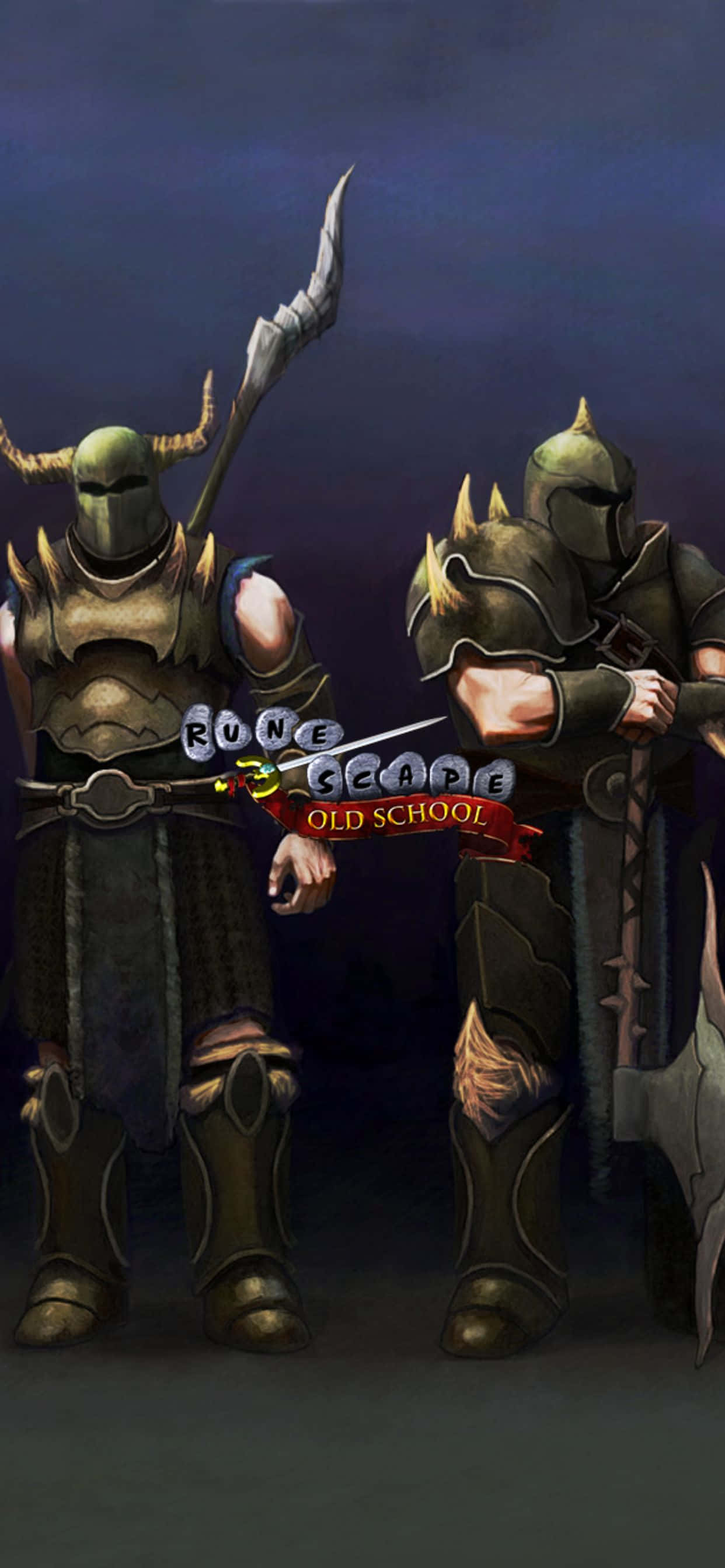 Jogoo na Mshairi iPhone Xs Max Runescape Oldschool Background Picha ya Ukuta