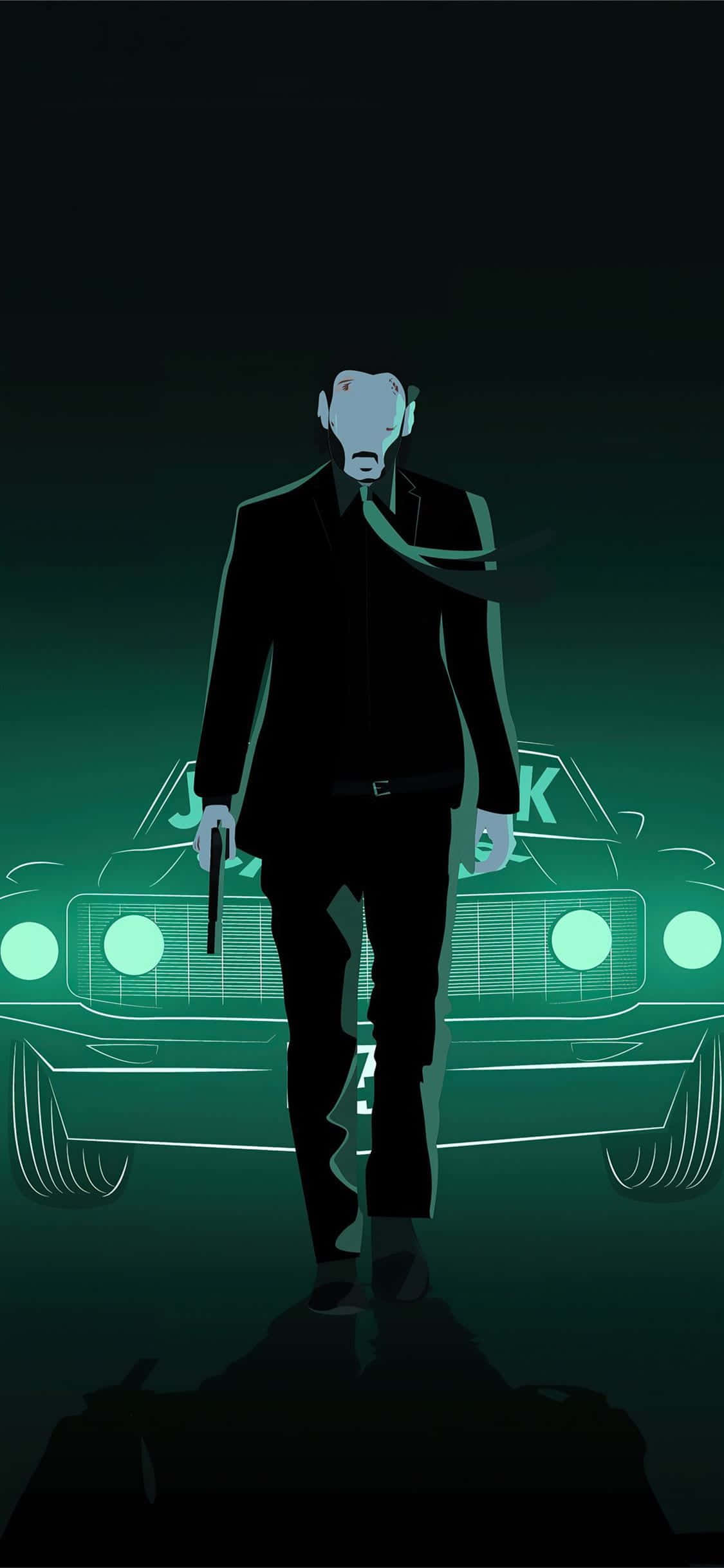 John Wick 4 Picha ya Ukuta