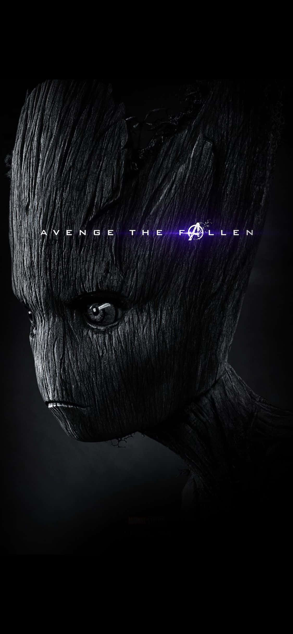 Jionee timu ya Marvel's Avengers ya mwisho na iPhone Xs Picha ya Ukuta