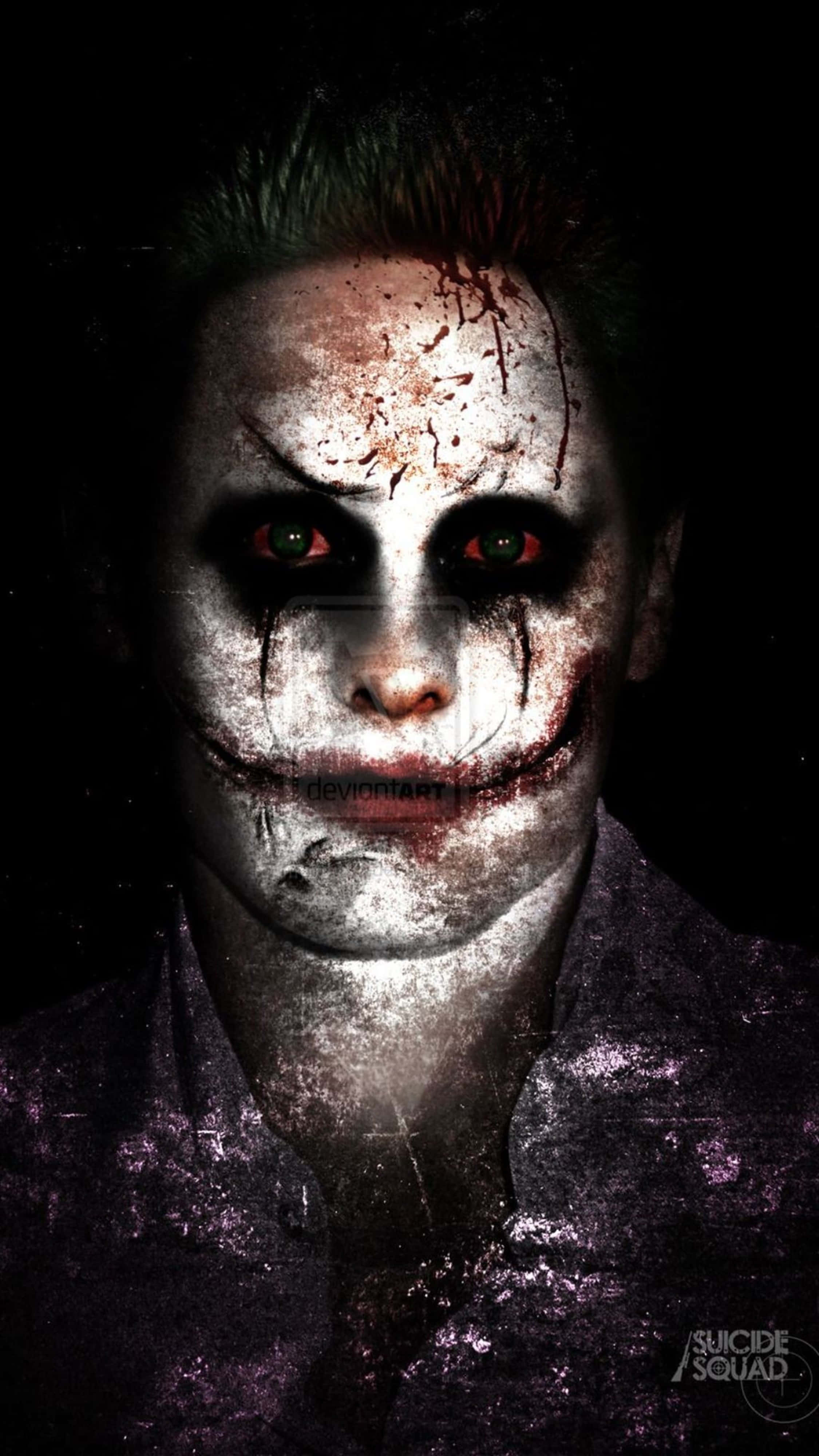 Joker Giza la DC Comics 4K Simu Picha ya Ukuta