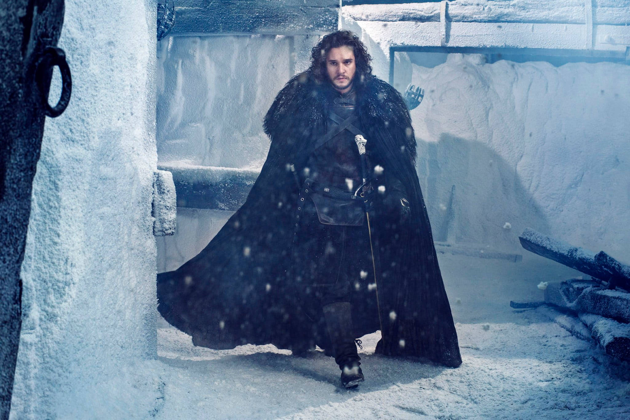 Jon Snow Winterfell Game of Thrones Picha ya Ukuta
