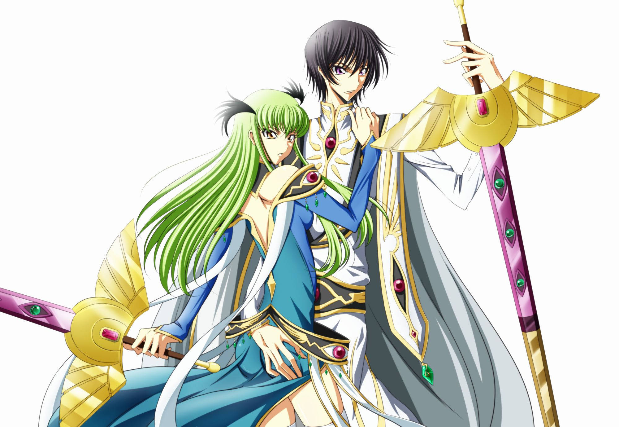 Jozi la Anime Code Geass Picha ya Ukuta
