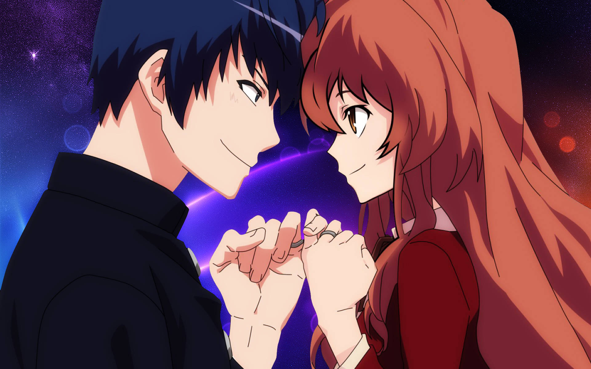 Jozi la Anime Toradora Picha ya Ukuta