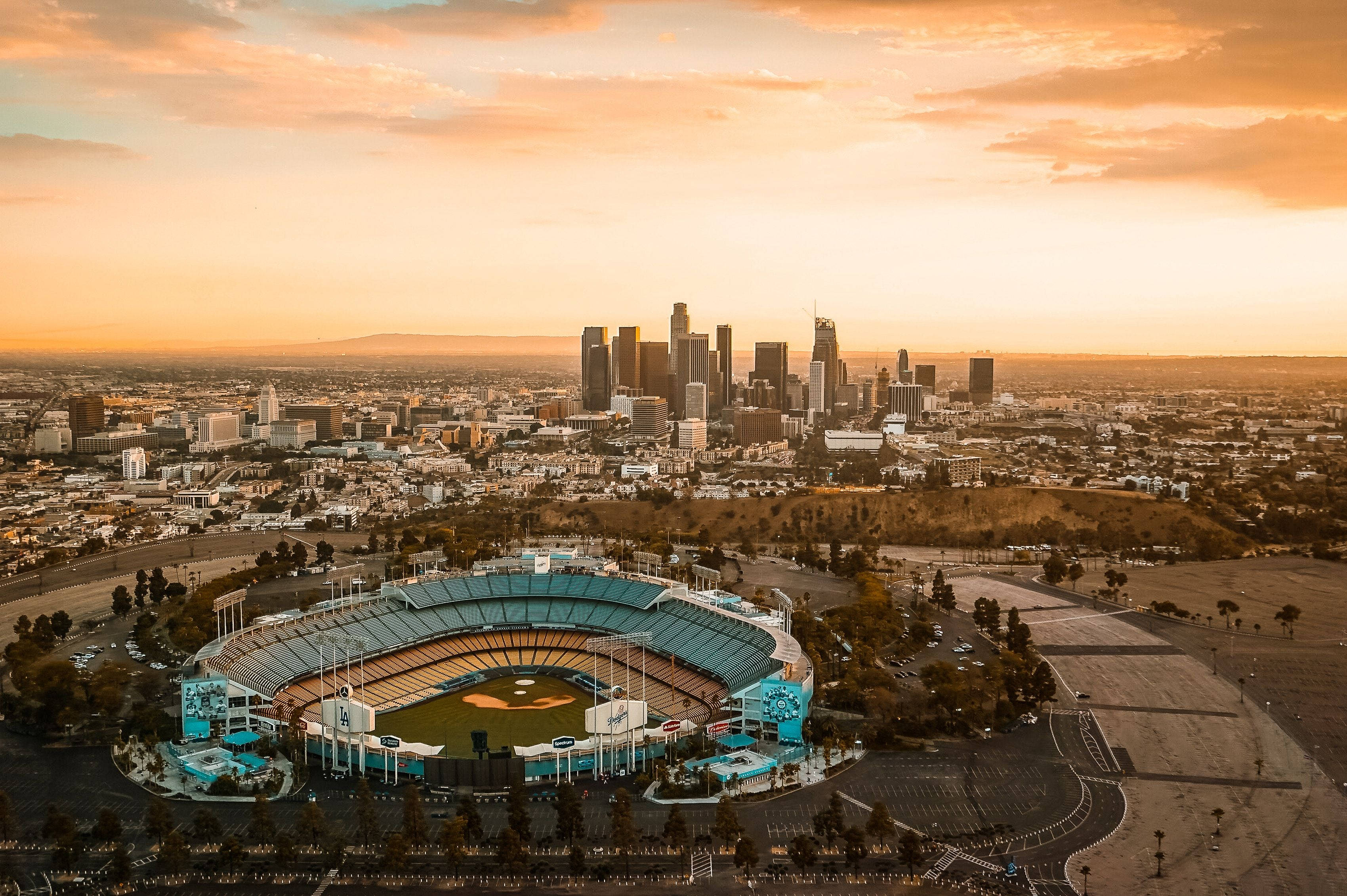 Jua la Machungu la Los Angeles Picha ya Ukuta