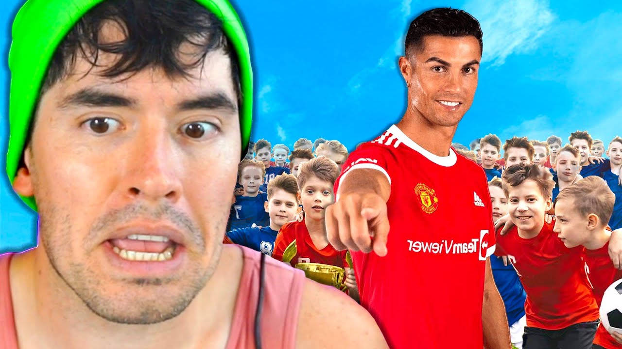 JuegaGerman na Cristiano Ronaldo Picha ya Ukuta