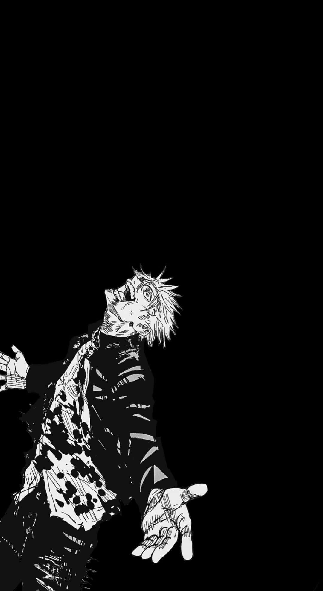 Jujutsu Kaisen Gojo Satoru Mandhari ya Manga Picha ya Ukuta