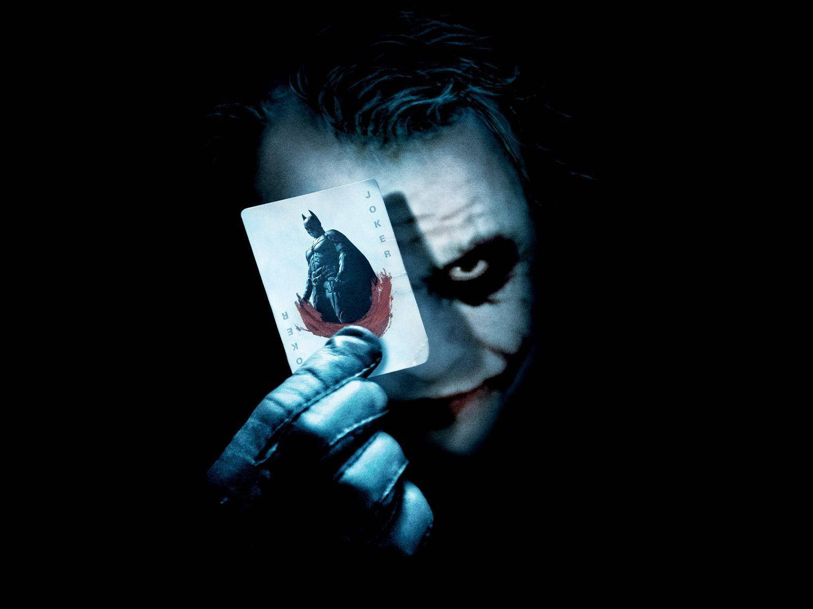 Kadi ya Joker ya Batman Picha ya Ukuta