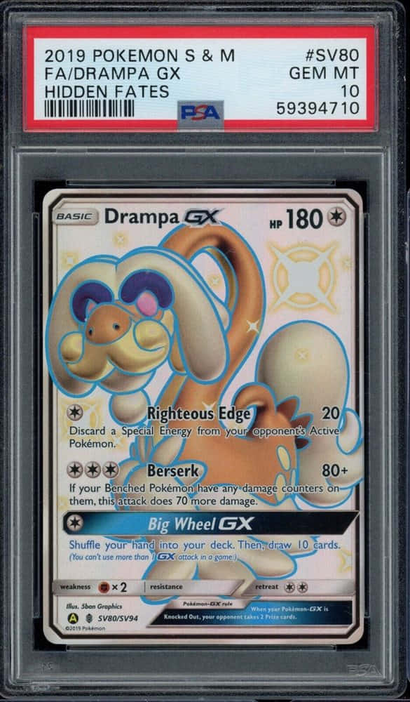 Kadi ya Kipanya ya Drampa ya Pokémon Picha ya Ukuta