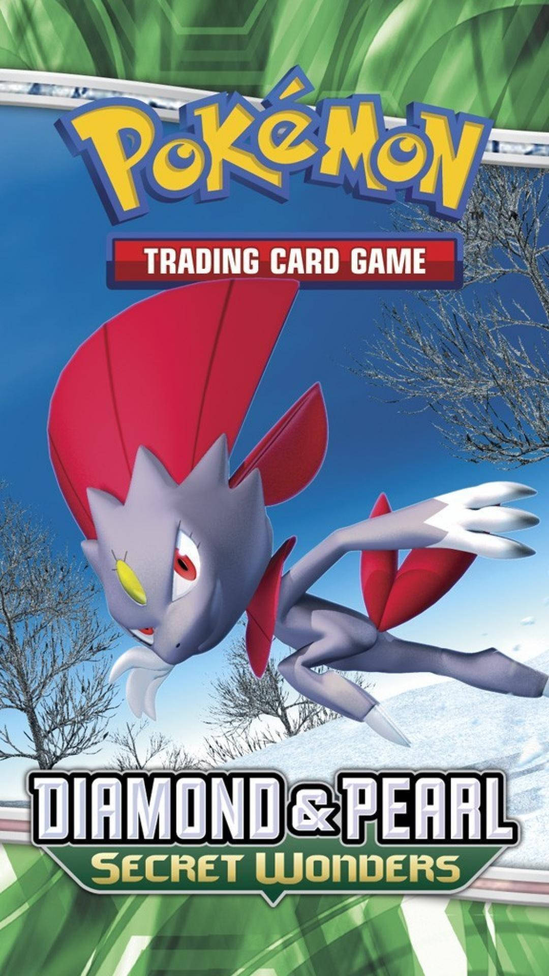 Kadi za Weavile Diamond na Pearl Picha ya Ukuta