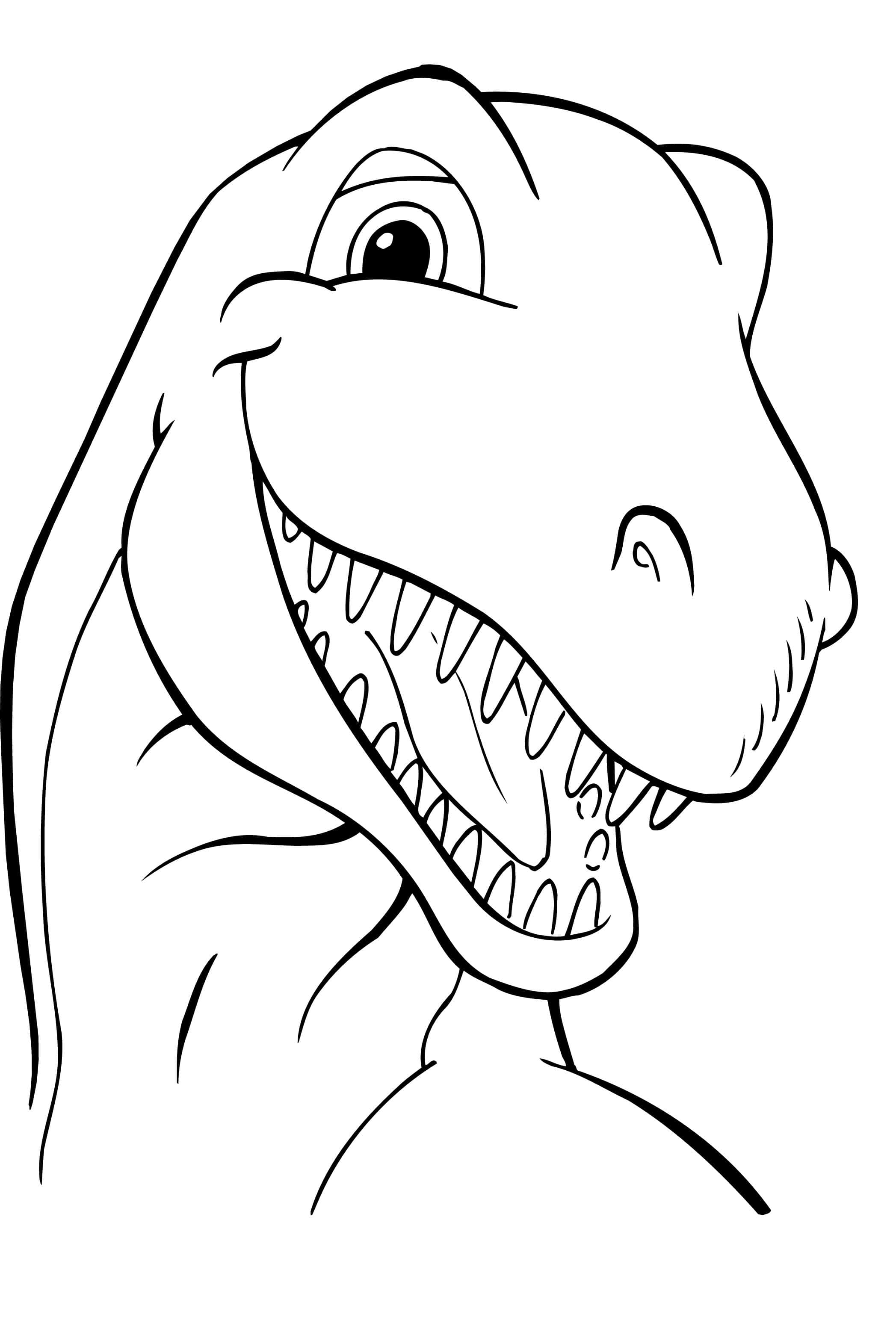 kadiria rangi ya kichwa cha t-rex Picha ya Ukuta