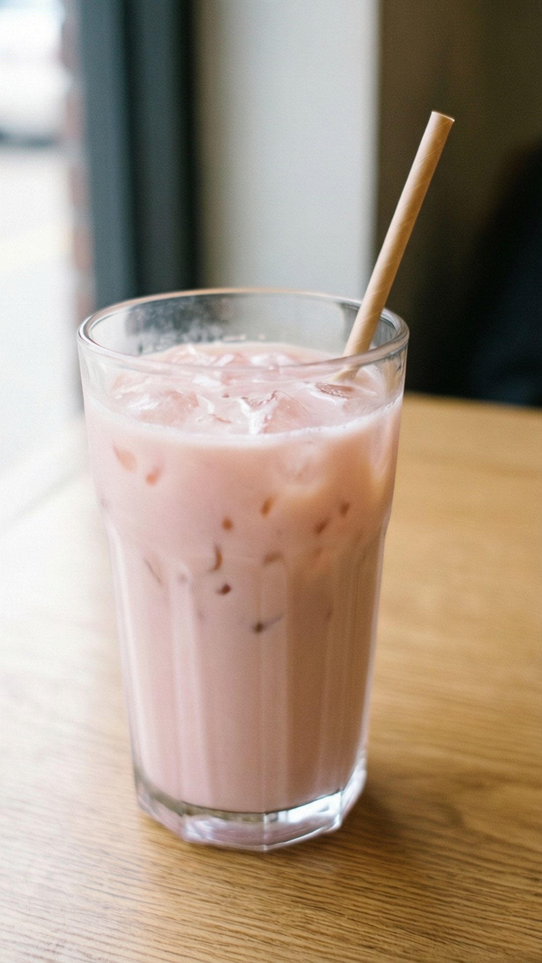 Kafe Barafu ya Pinki Picha ya Ukuta