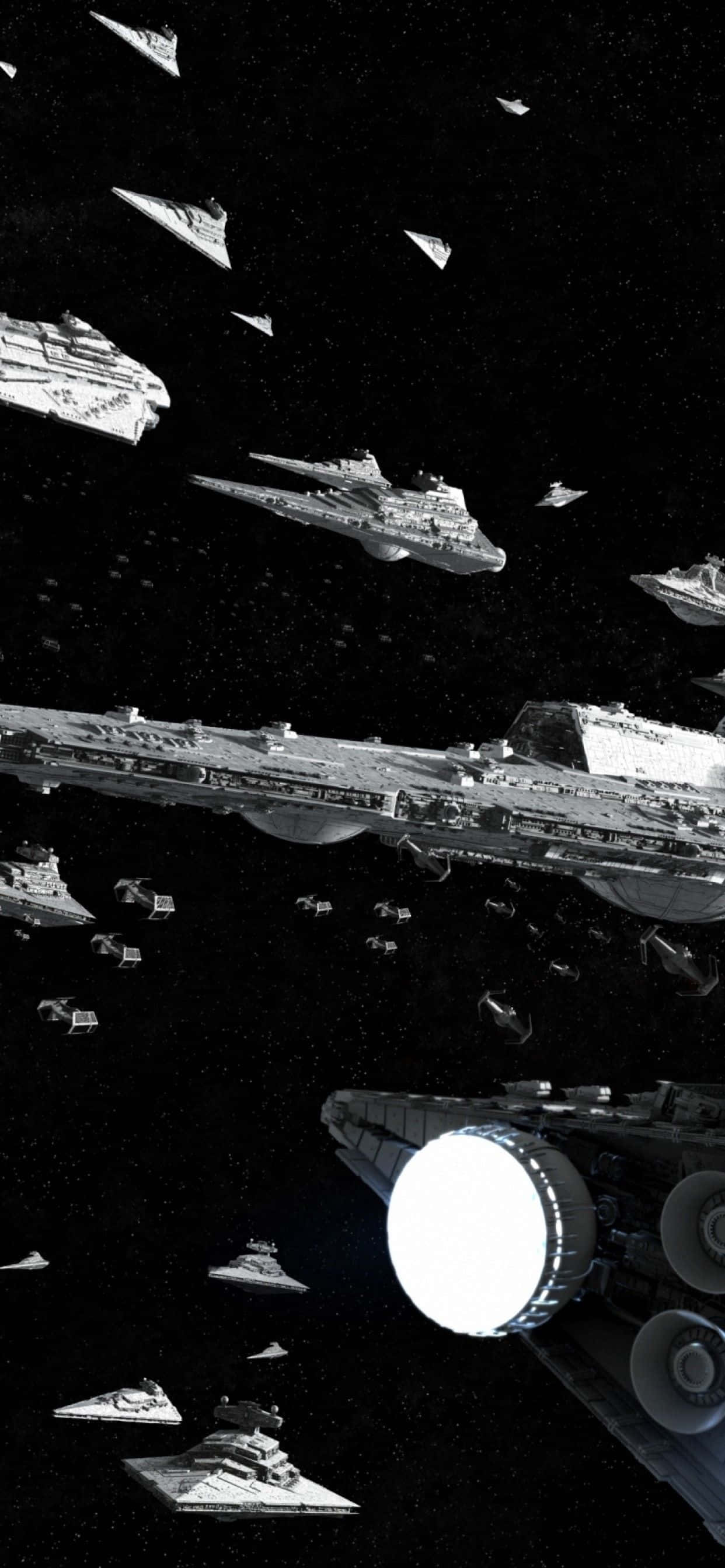 Kafiri Galaxy, Popote na Wakati Wowote na Star Wars Phone Picha ya Ukuta