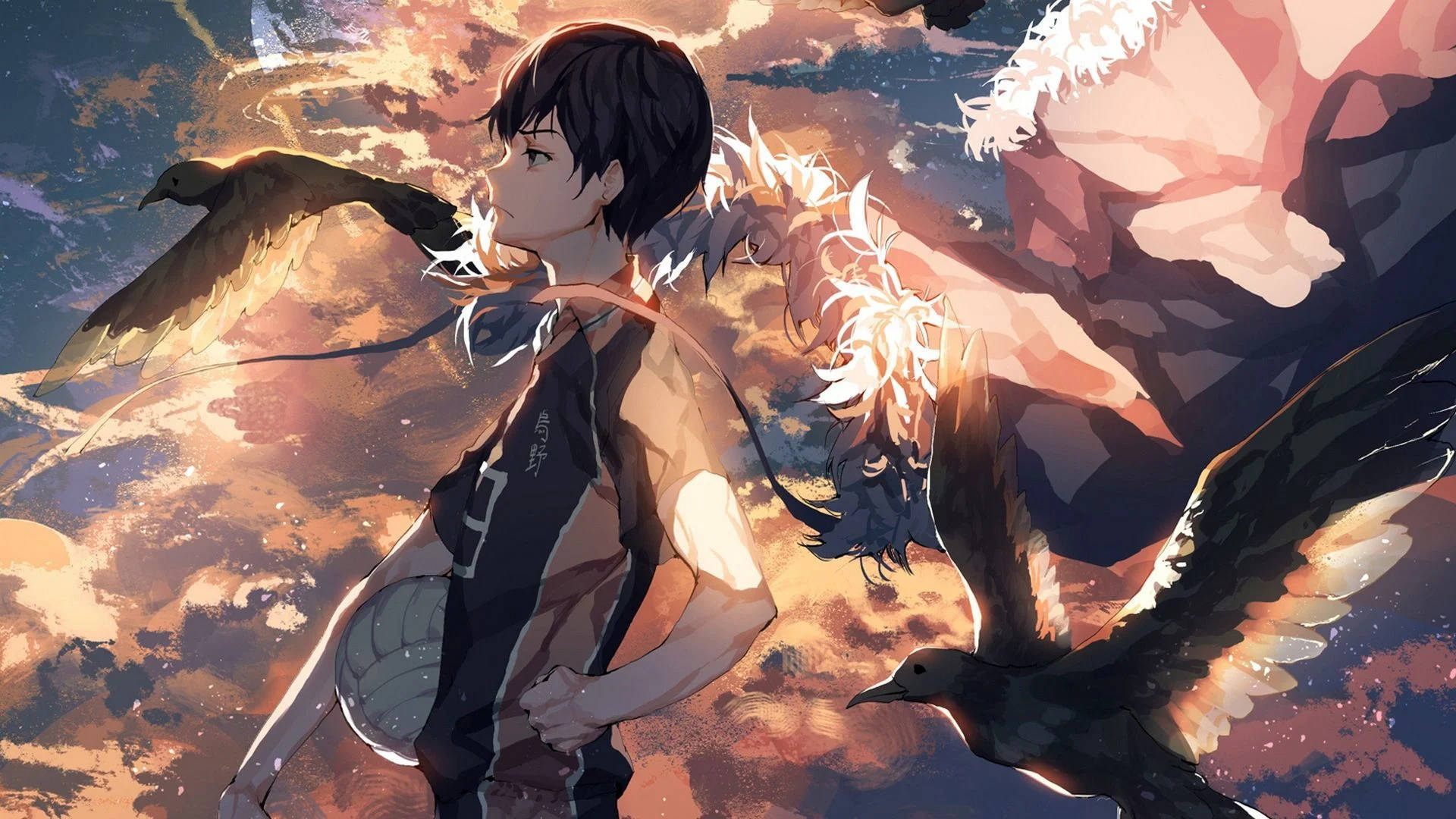 Kageyama Haikyuu Kompyuta Picha ya Ukuta