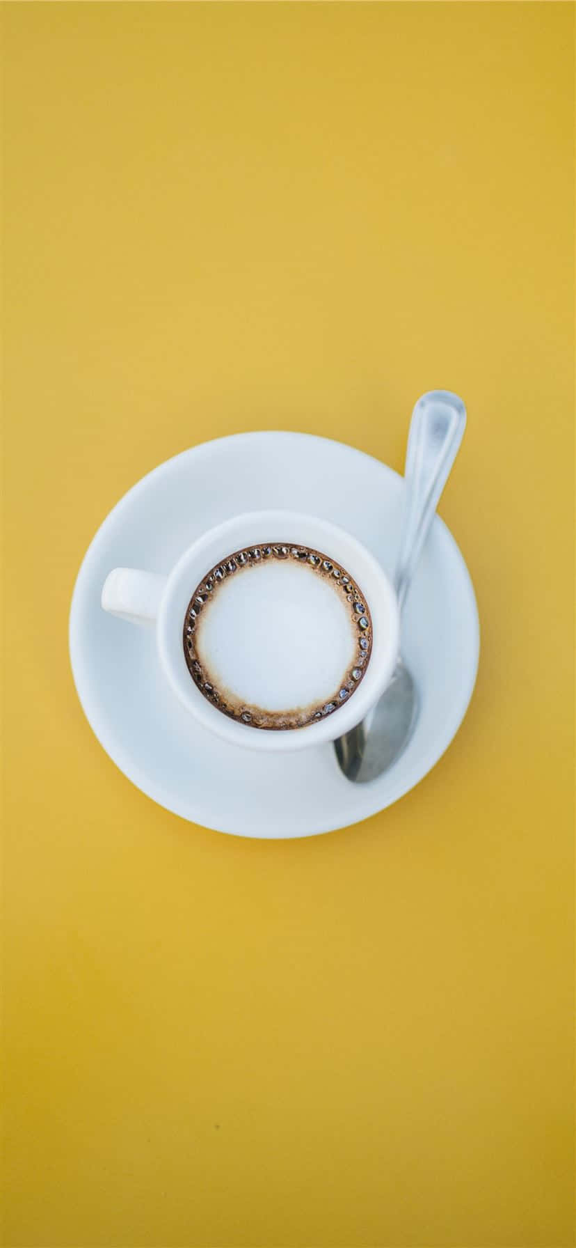 Kahawa ya Aesthetic na Chai ya Chai Picha ya Ukuta