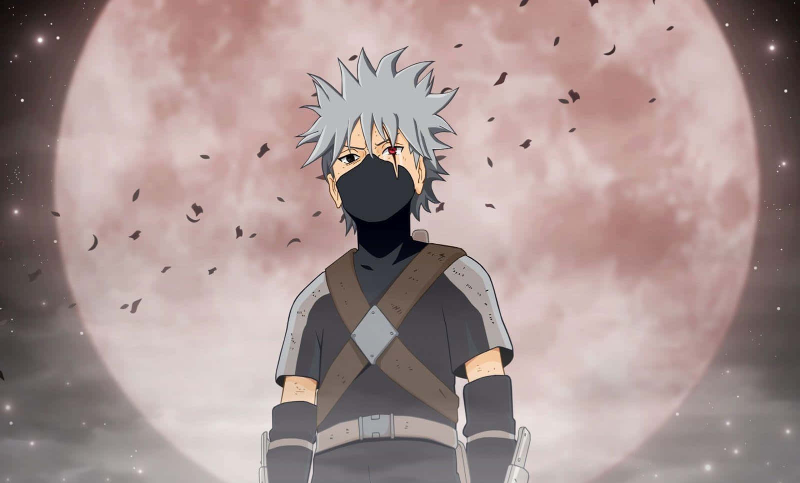 Kakashi Hatake Mwana Mpwezi Kamili Picha ya Ukuta