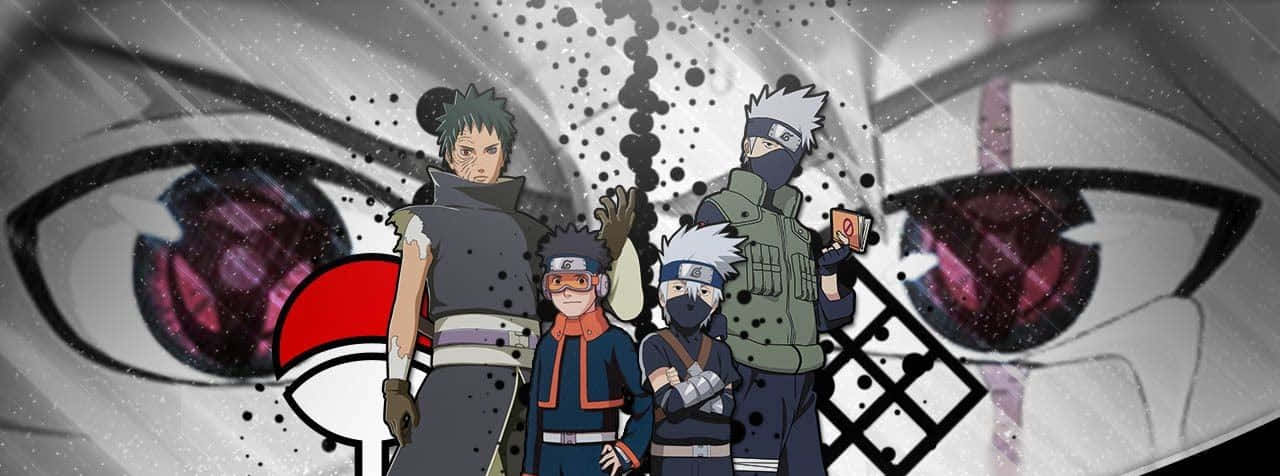 Kakashi na Obito Pamoja Picha ya Ukuta