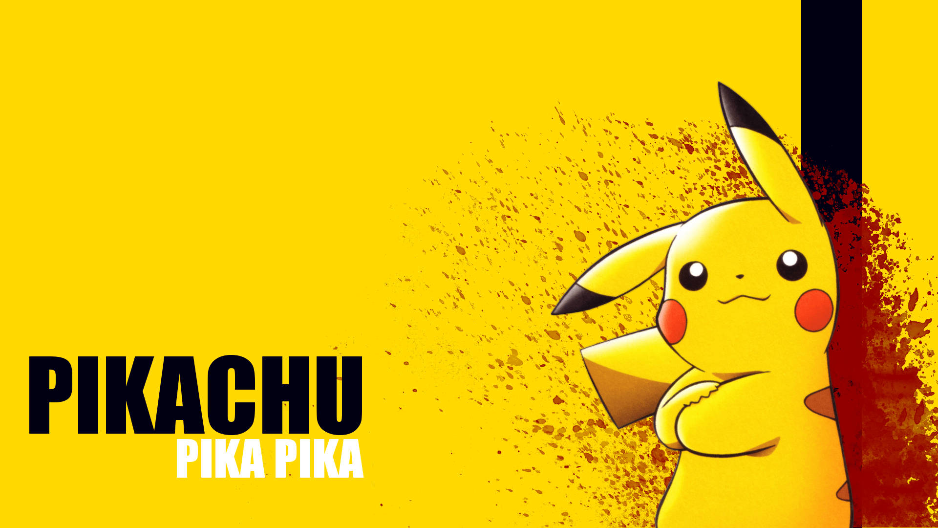 Kamata Sanaa ya Kuvutia ya Pikachu! Picha ya Ukuta