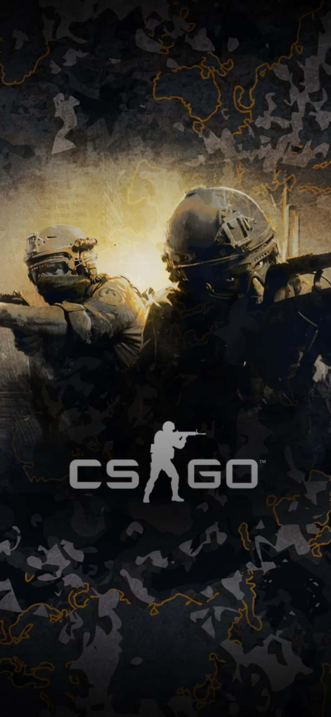 Kamili Utendaji Wako na iPhone Xs na Counter-Strike Global Offensive Picha ya Ukuta