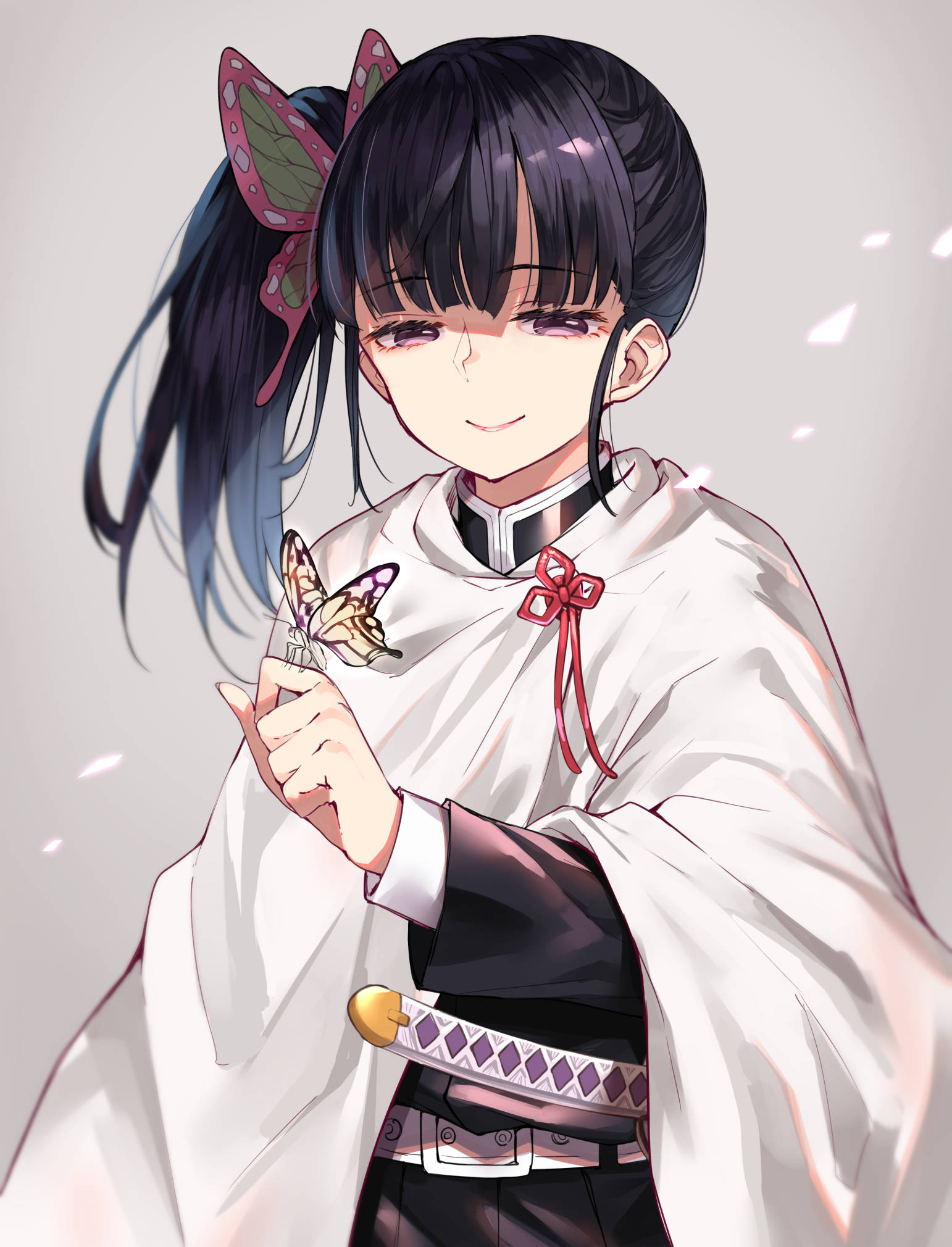 Kanao Tsuyuri Tabasamu Laini Picha ya Ukuta