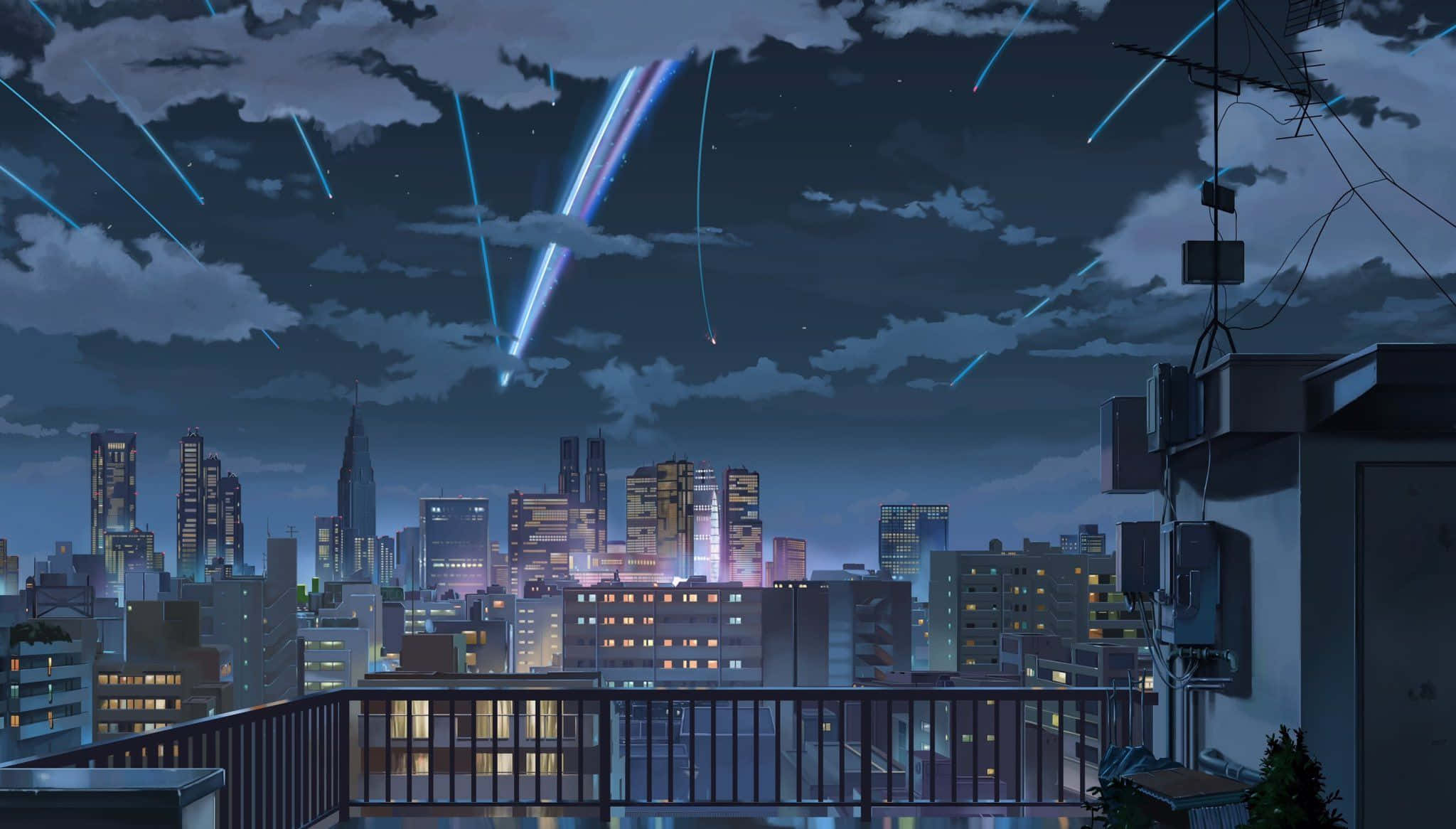 Karibu Anime City, mahali pazuri kwa mashabiki wote wa Anime Picha ya Ukuta