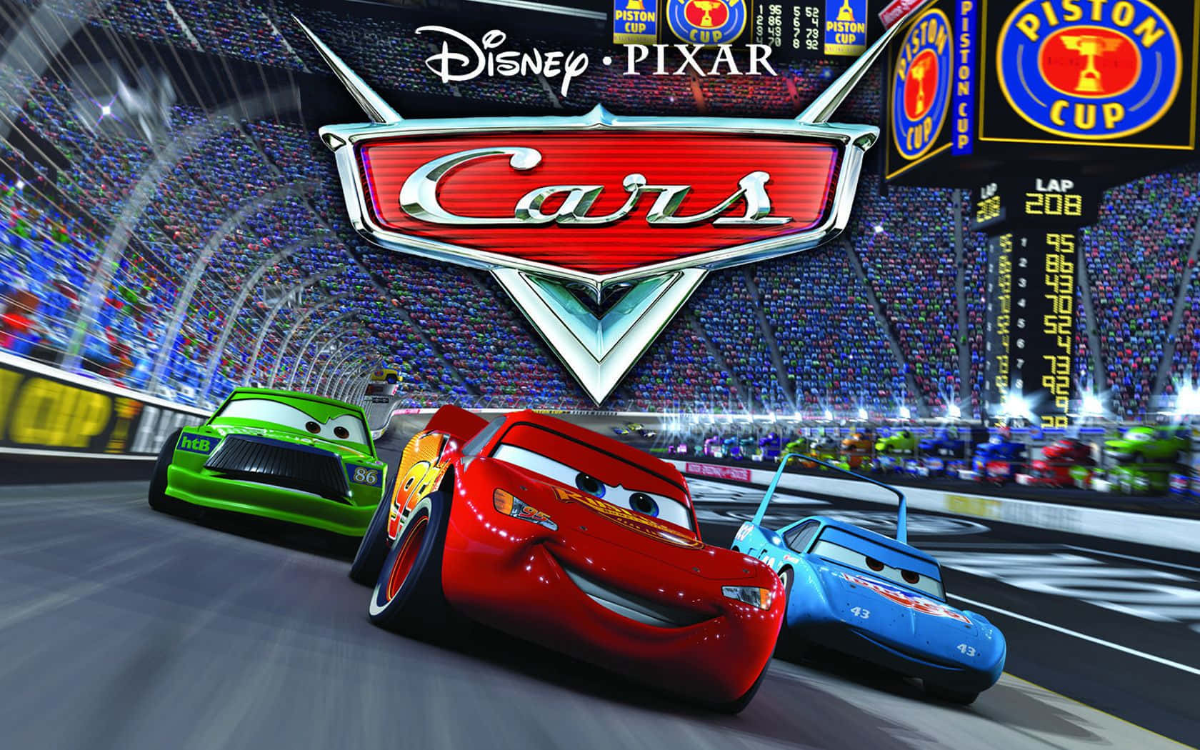 Karibu na Radiator Springs - Nyumbani kwa Lightning McQueen! Picha ya Ukuta
