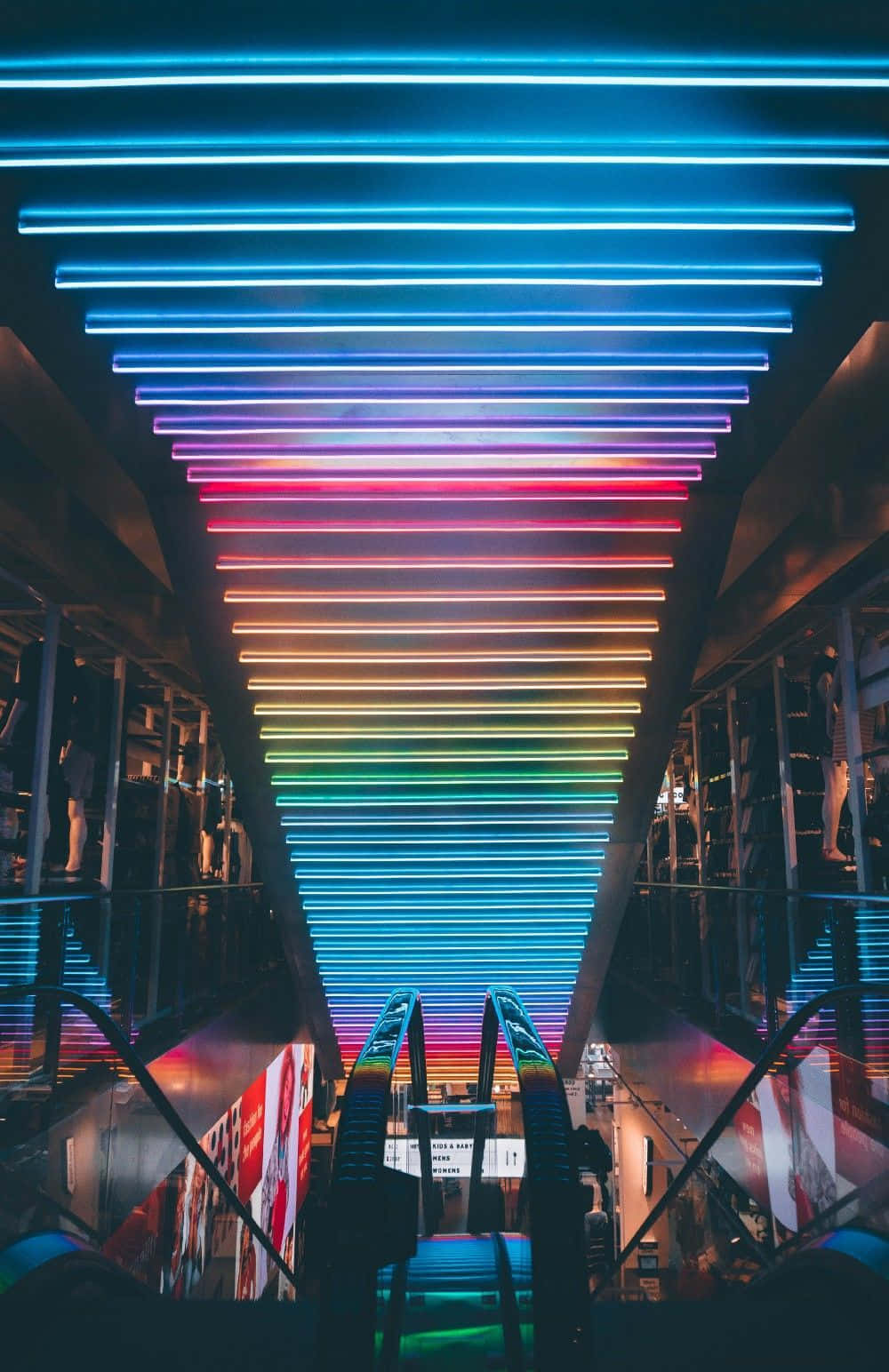 Karibu Neon City - Jiji la Mwanga Picha ya Ukuta