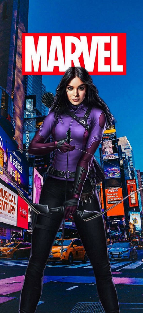 Kate Bishop Marvel Fan Art Picha ya Ukuta