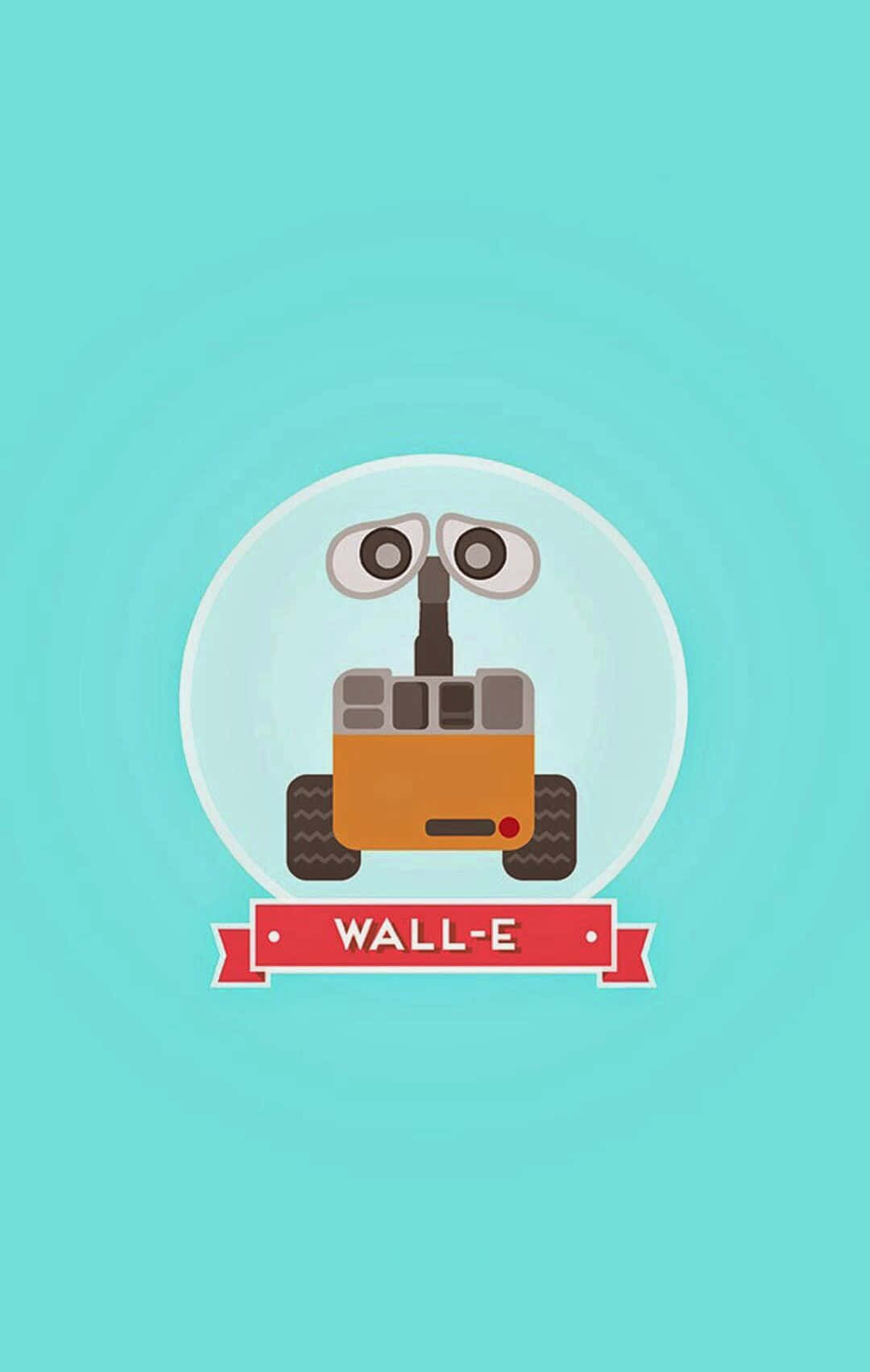 Katuni Wall E iPhone Picha ya Ukuta