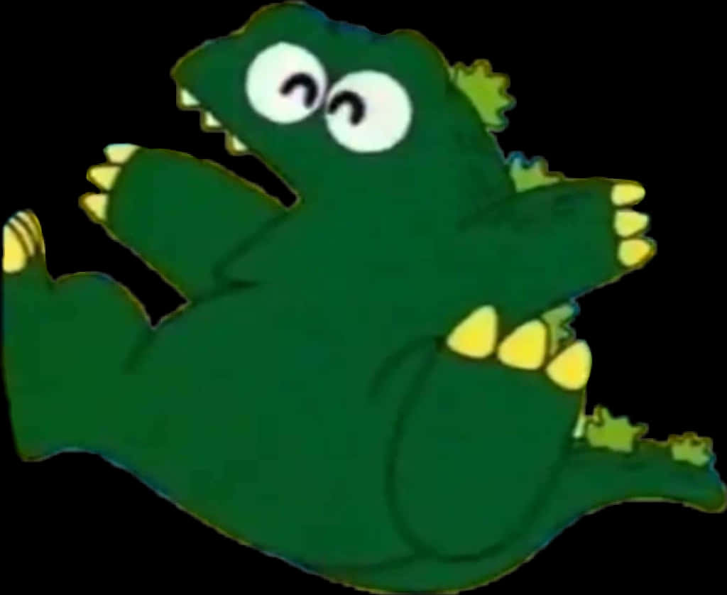 Katuni ya Mungu wa Joka la Godzilla Picha ya Ukuta