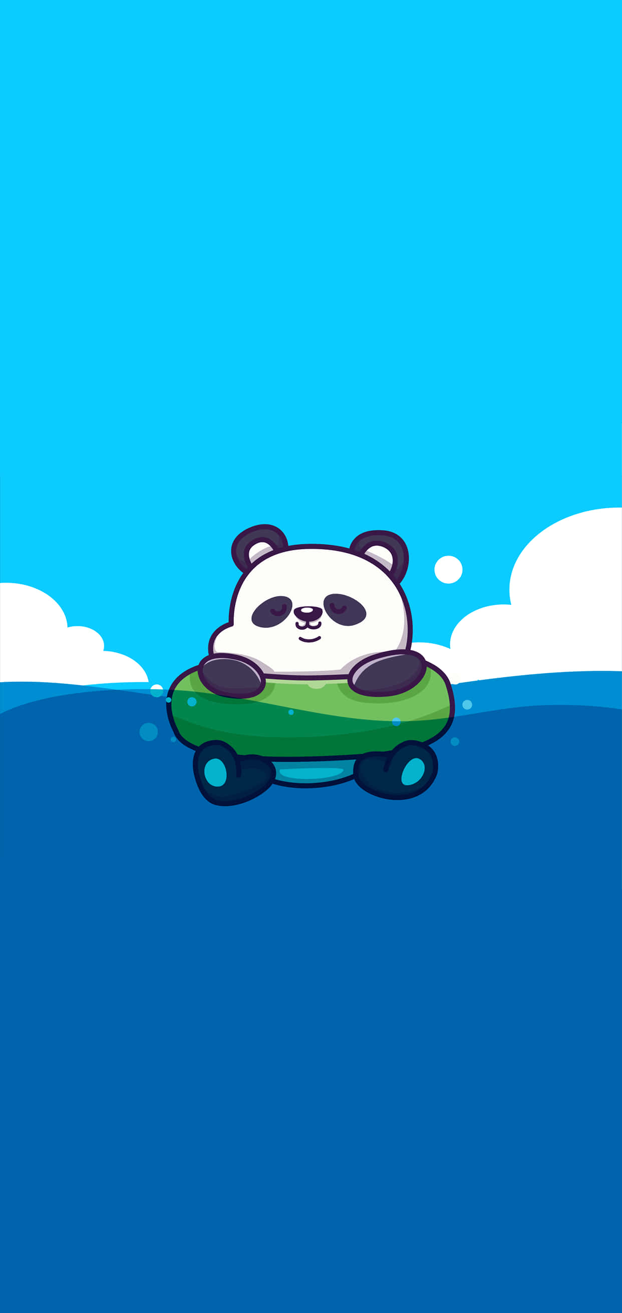 Kawaii Cute Panda Picture Picha ya Ukuta
