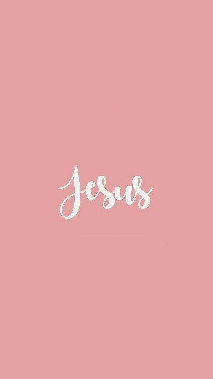 Kazi ya Sanaa ya Kikristo yenye Urembo yenye Maandishi Yesu Picha ya Ukuta