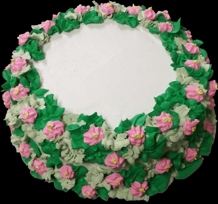 Keki ya Msumari yenye Maua ya Pink Picha ya Ukuta