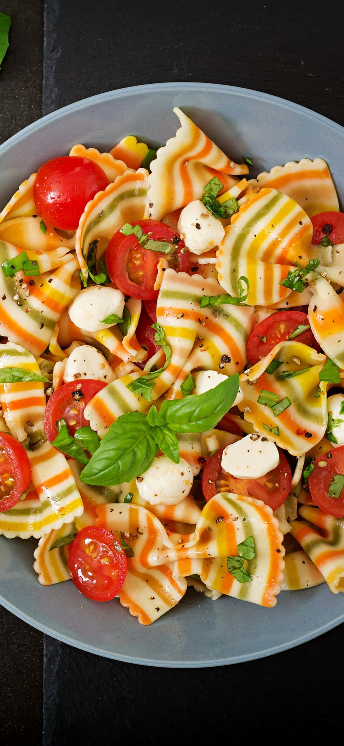 Keto Pasta Salad iPhone X Mandhari ya Pasta Picha ya Ukuta