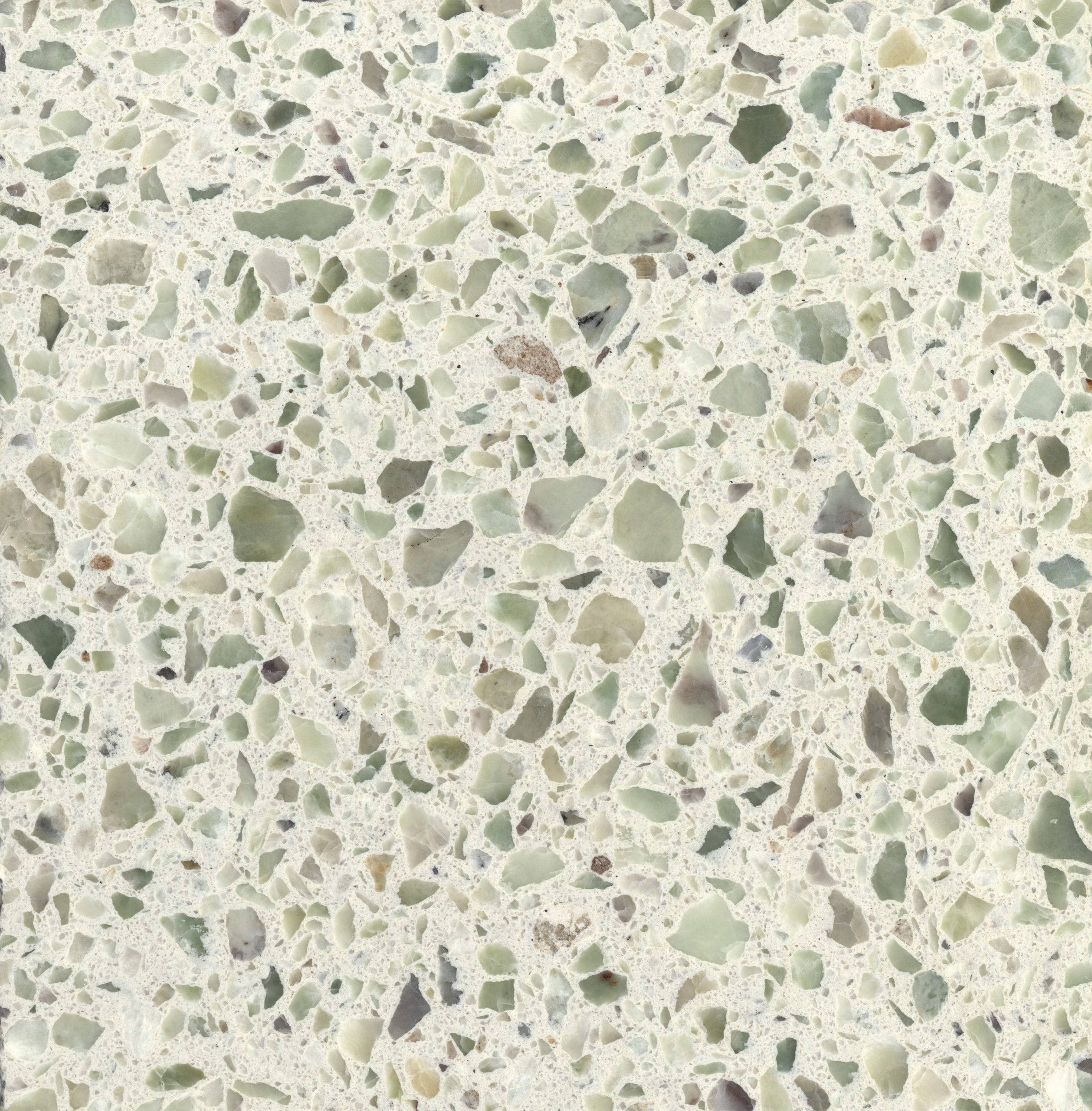 Key Lime Terrazzo Marble Picha ya Ukuta