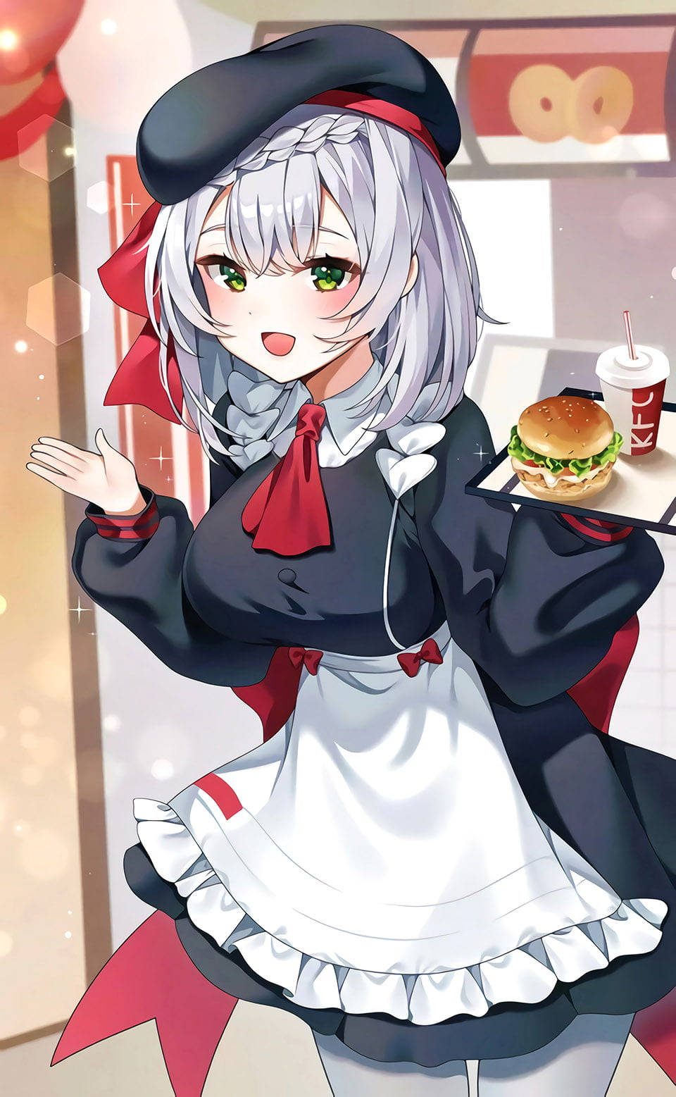 KFC Noelle Fanart Picha ya Ukuta