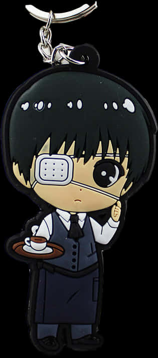 Kibandiko cha Chibi Kaneki Picha ya Ukuta