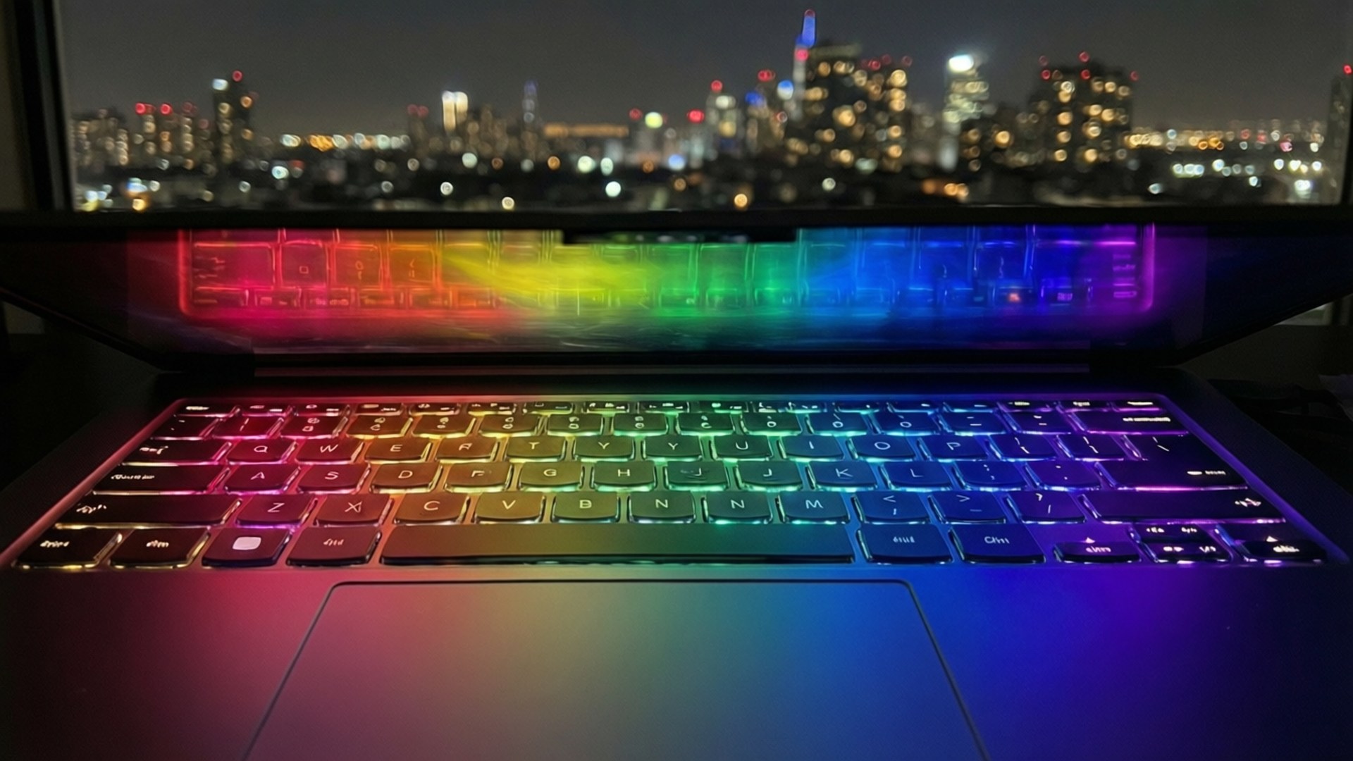 Kibodi ya Chromebook ya Mwavuli Picha ya Ukuta