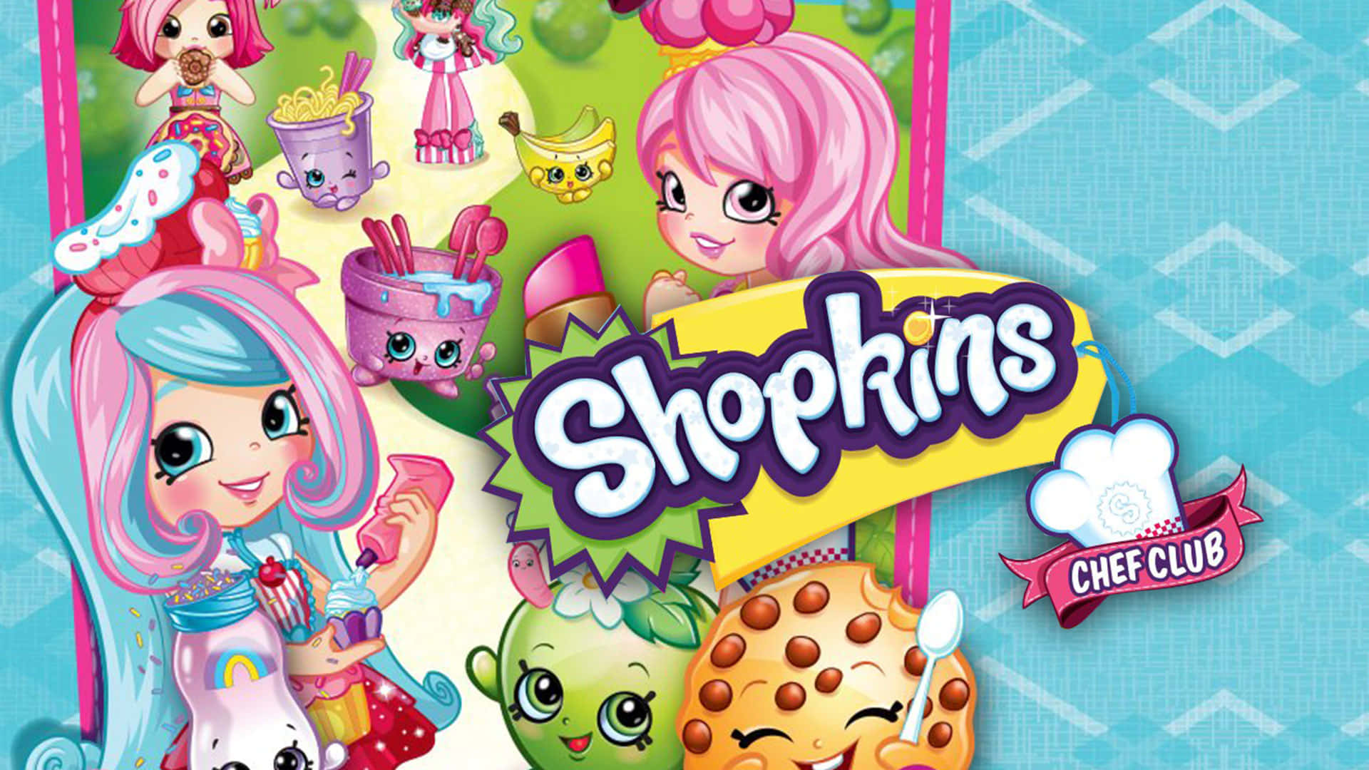 Kichupio cha Picha ya Klabu ya Wapishi ya Shopkins Picha ya Ukuta