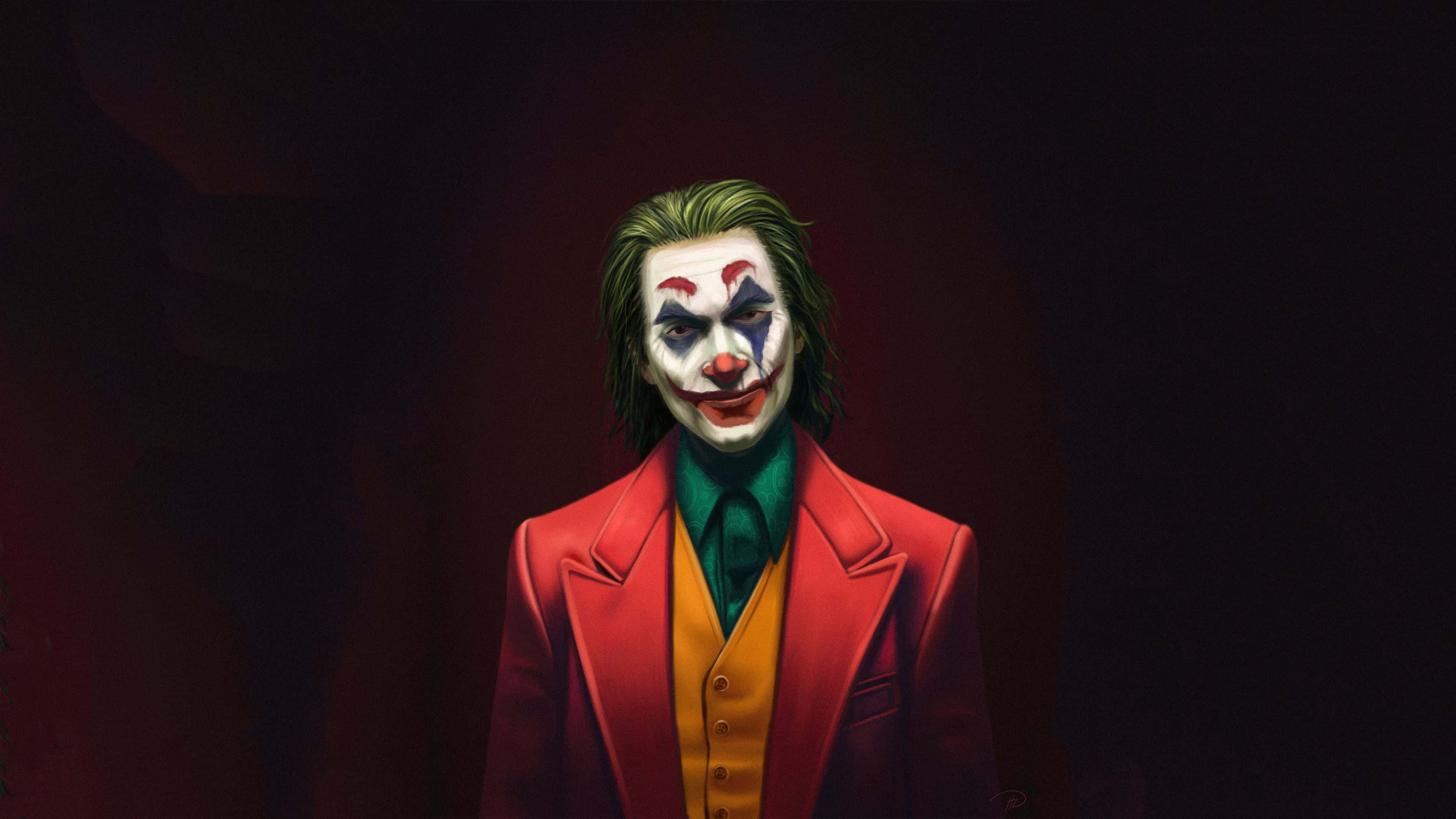 Kichwa cha Joker Kikonda Kizuri Picha ya Ukuta