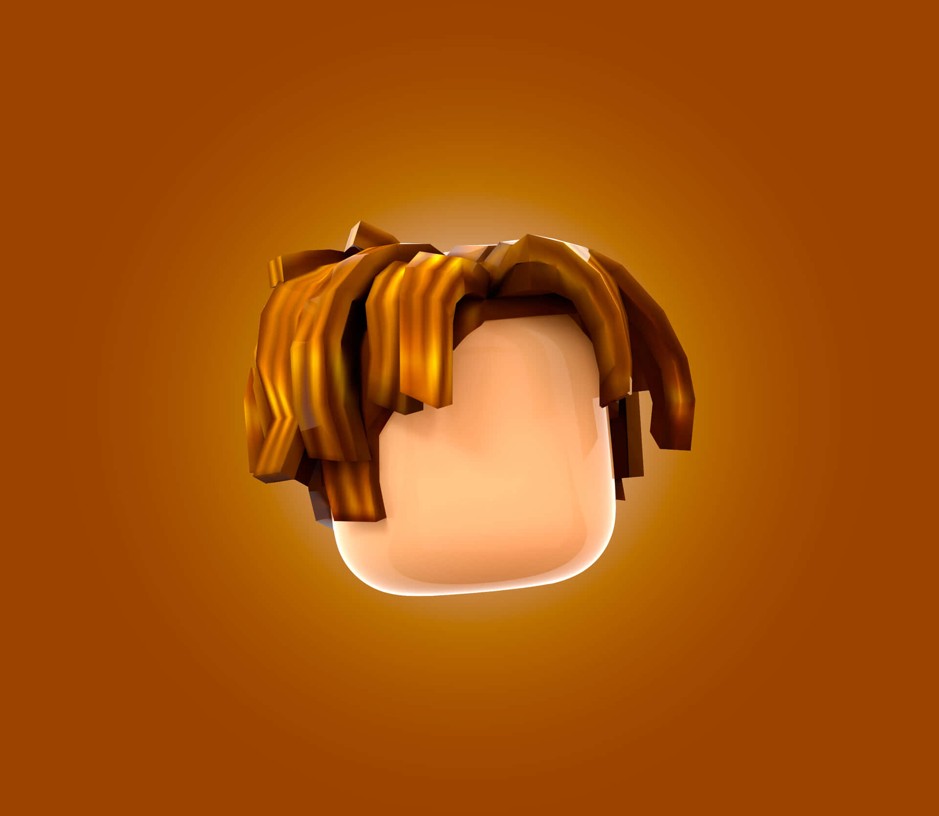 Kichwa Kinachoelea cha Roblox Brown PFP Picha ya Ukuta