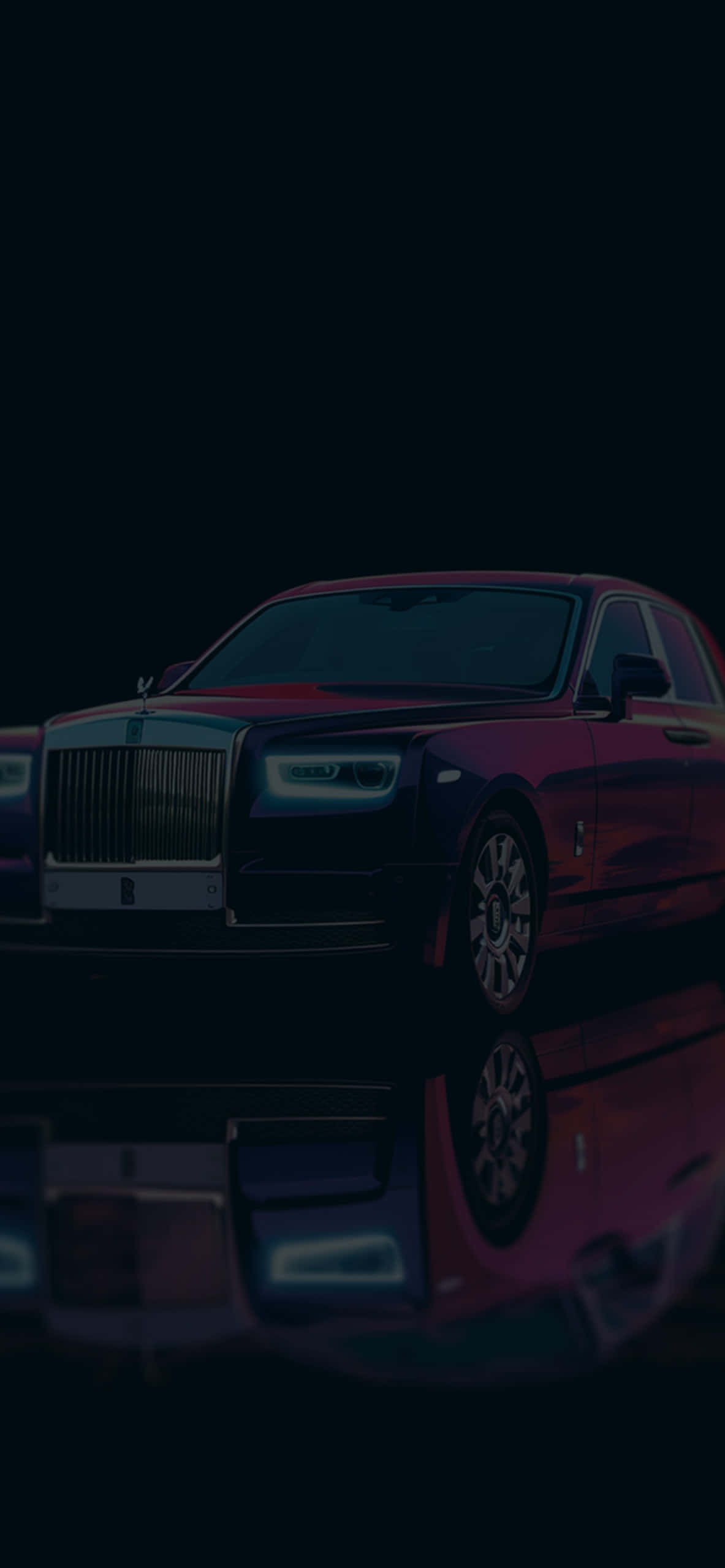 Kichwa: Luksuri katika Mwendo - Rolls Royce Phantom Picha ya Ukuta