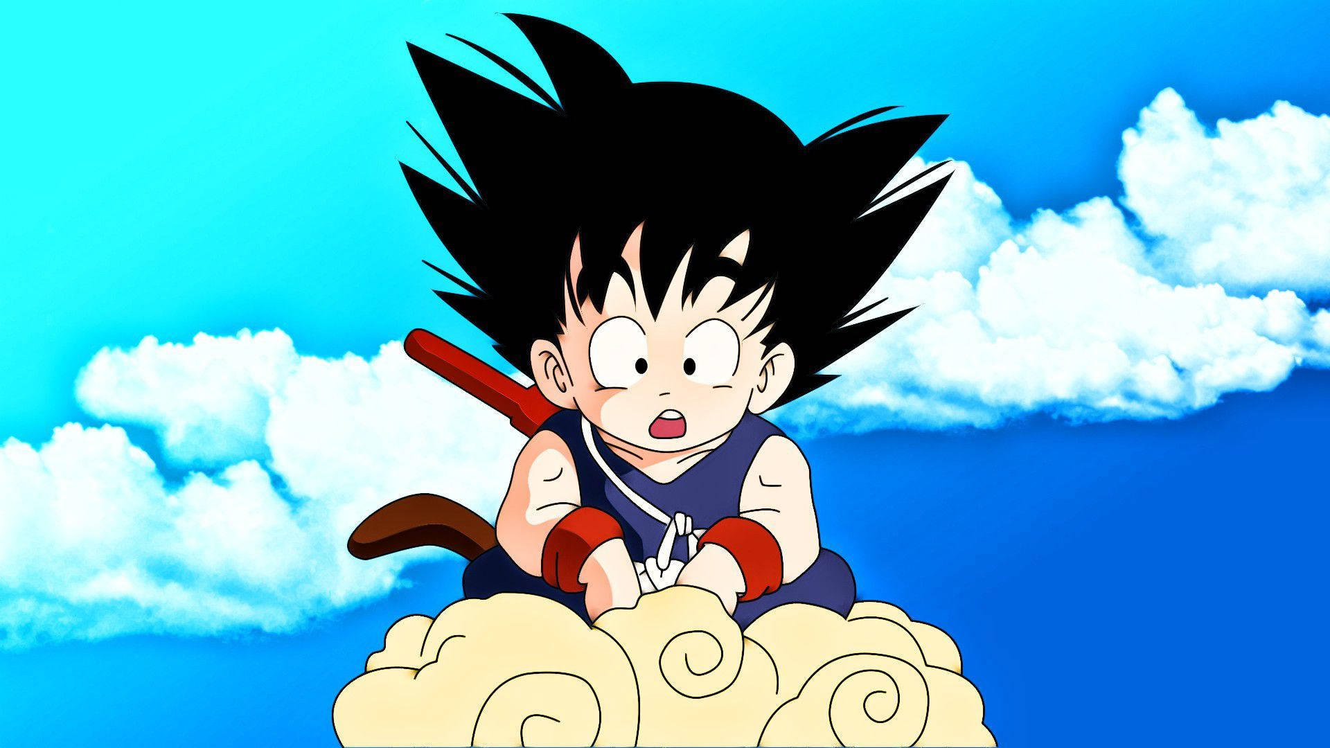 Kid Goku Mzuri Picha ya Ukuta