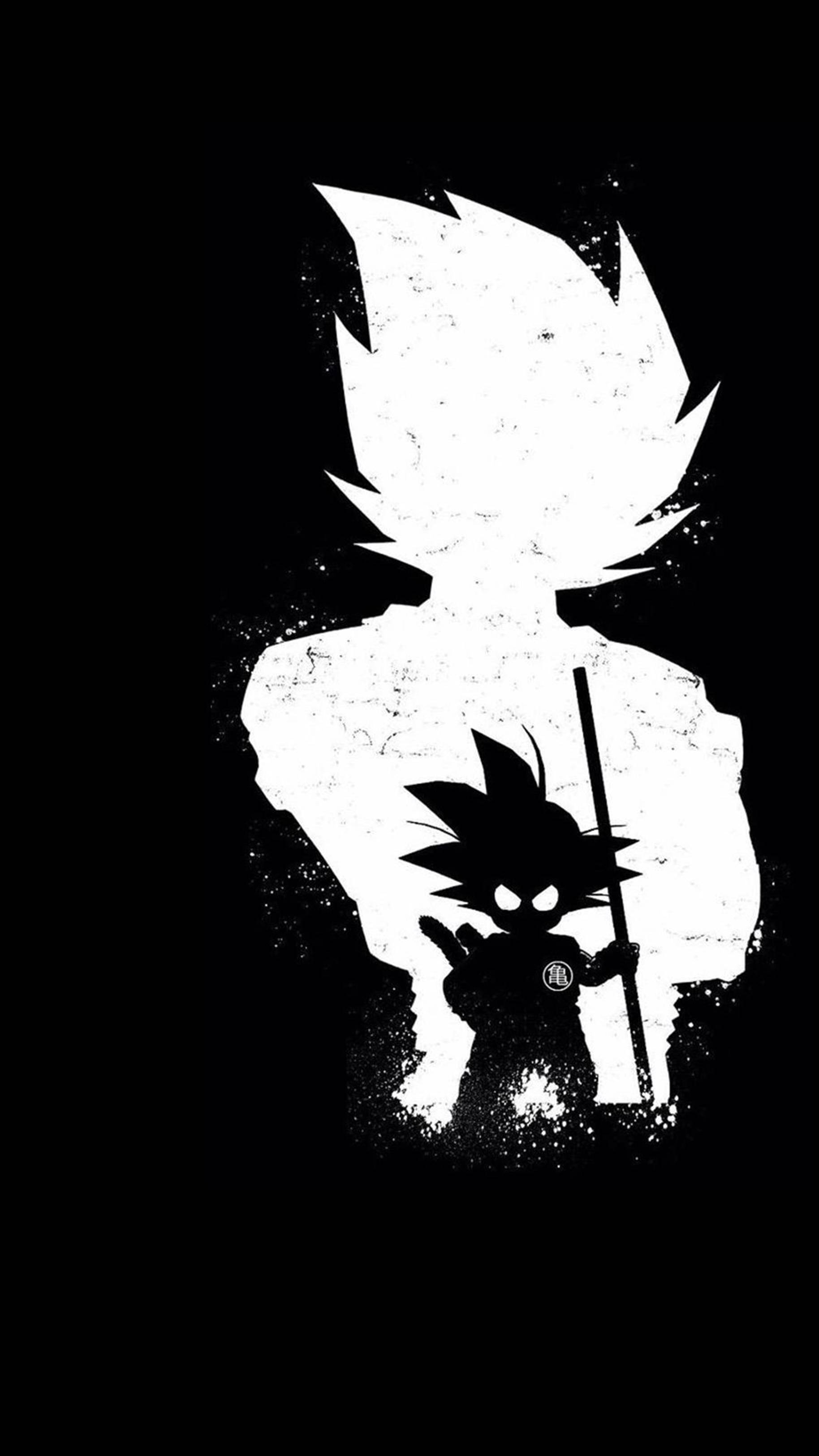 Kifaa cha iPhone cha 4K Anime Dragon Ball Gohan Picha ya Ukuta