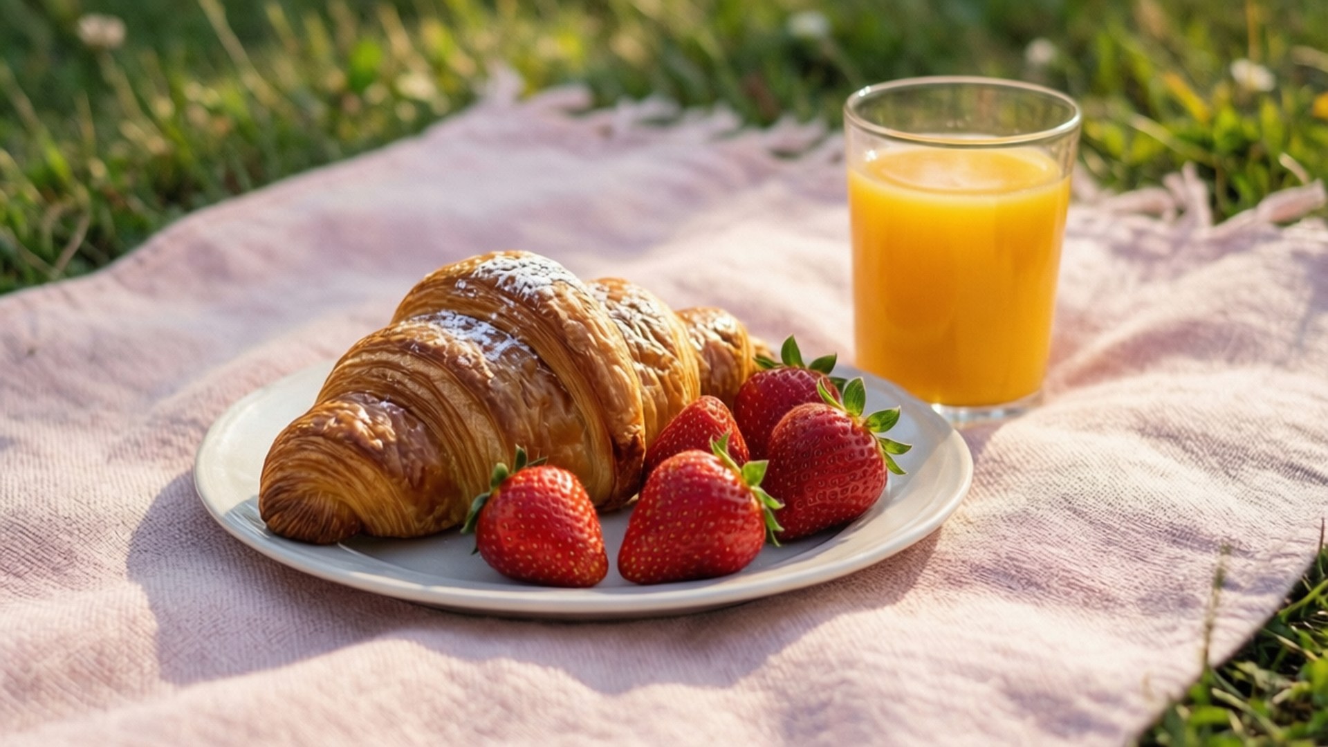Kifungua Mwanga wa Pikiniki Picha ya Ukuta