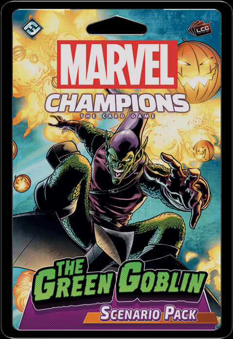 Kifurushi cha Mchezo wa Kadi cha Green Goblin cha Marvel Champions Picha ya Ukuta