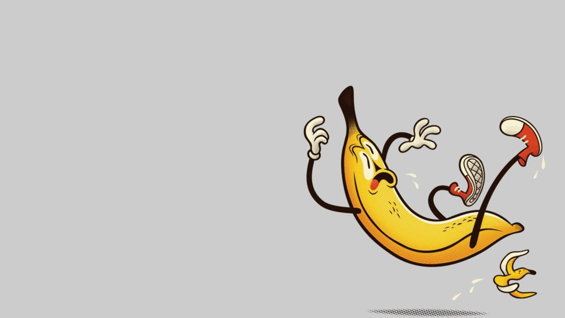 Kikaragosi cha Banana cha Kuchukua Picha ya Ukuta