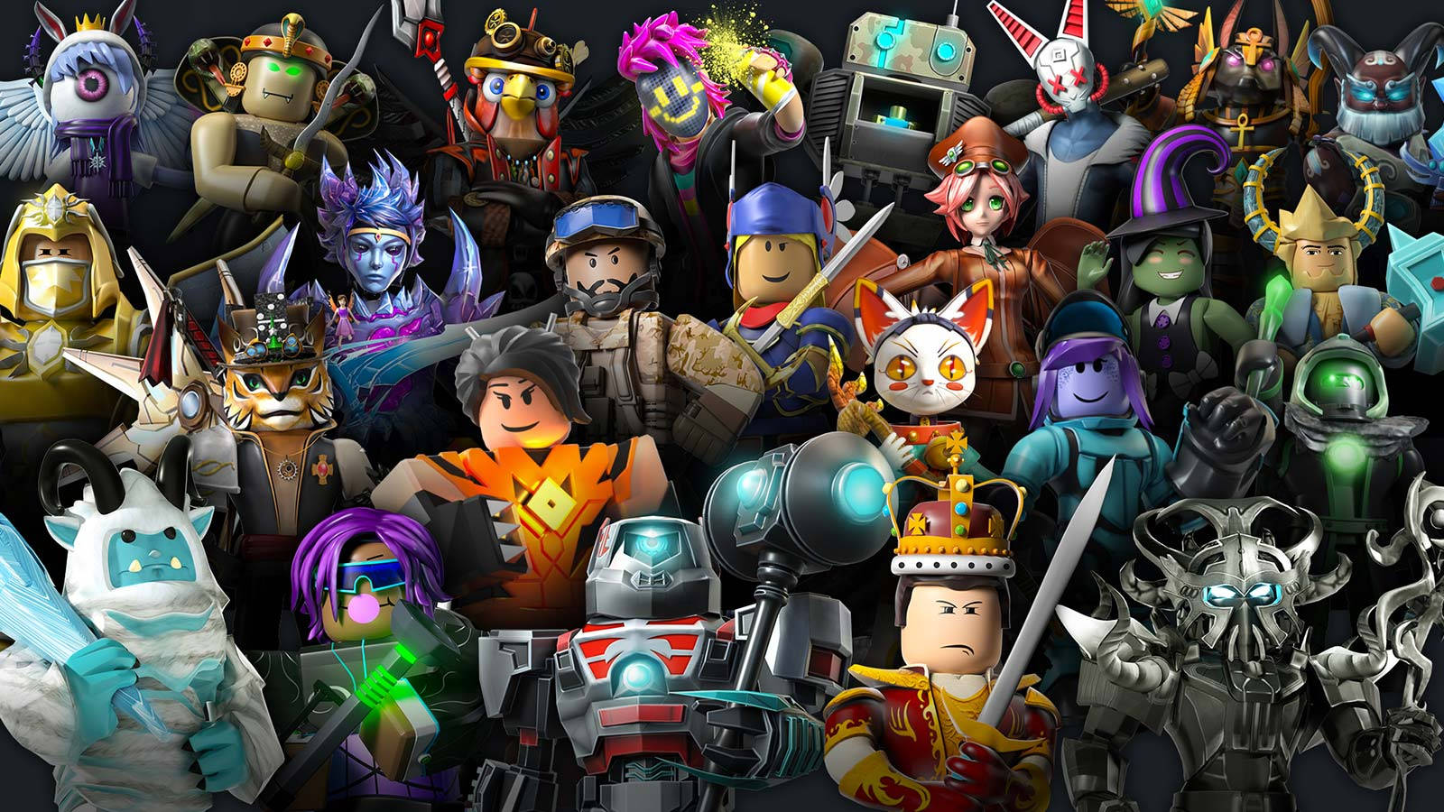 Kikundi cha Avatar za Roblox Picha ya Ukuta