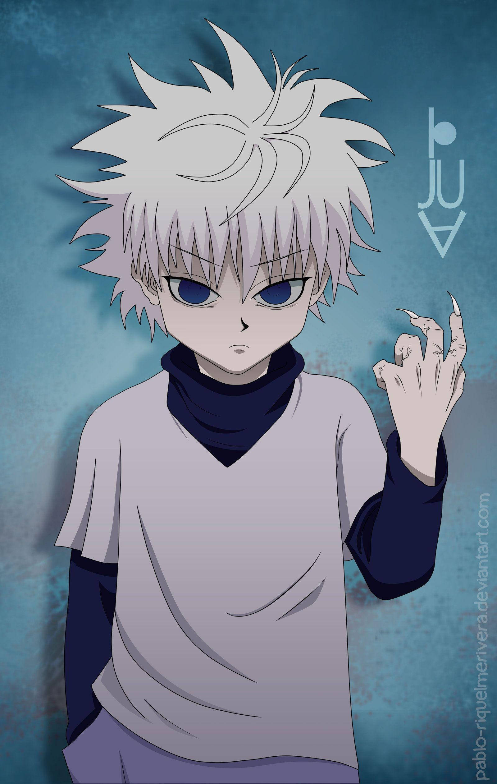 Killua Aesthetic Anime Boy Picha ya Ukuta