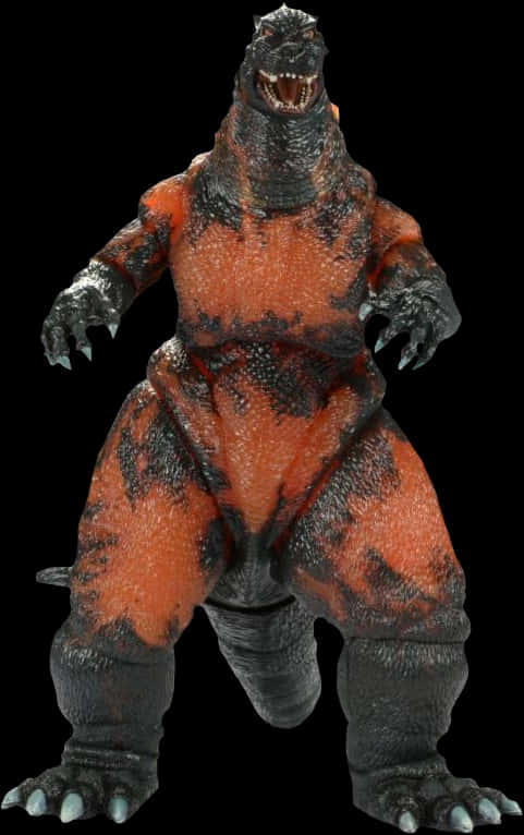 Kinyago cha Godzilla Mkali Picha ya Ukuta